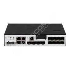 BDCOM IES2000-TU12S4T: 12-Port Gigabit SFP + 4-Port Gigbat RJ45 L2+ Managed Industrial  Switch ( AC/DC hybrid power input, working temperature: -40~85°C; IP40; DIN-rail or half-rack installation)