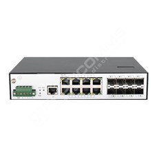 BDCOM IES2000-TW8S8P: 8-Port Gigabit  PoE+ 8-Port Gigbat SFP L2+ Managed PoE Industrial  Switch ( DC 12~55V redundant dual input, PoE buget 240W, working temperature: -40~75°C; IP40; DIN-rail  or half-rack installation)