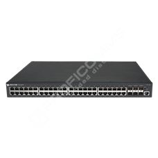 BDCOM S2900-48P6X-370: 48-Port Gigabit PoE+ 6-Port 10G SFP+ L3-lite Stackable Managed Switch (AC-220V power supplies,  370W AC PoE budget,   with cooling fan; 1U; standard 19-inch rack-mounted installation)