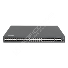 BDCOM S3900-48M6X: 24-Port Gigabit RJ45 + 24-Port Gigabit SFP + 6-Port 10G SFP+ L3 Stackable Managed Switch (2 power slots,  single hot-swap AC-220V power supply,  with cooling fan,  1U,  19-inch rack-mounted installation)