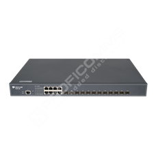 BDCOM S5612E: 12-Port 10G SFP+ 8-Port Gigabit RJ45 L3 Stackable Managed Switch (single AC-220V power supply, the cooling fan, 1U, 19-inch rack-mounted installation)