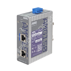 AMG systems AMG150-1XBT-P90-LV: "Industrial 1 Port PoE Injector, 1 x 10/100/1000/2.5G/5G/10GBase-T(x) RJ45 Port (Input), 1 x 10/100/1000/2.5G/5G/10GBase-T(x) RJ45 Port With 802.3bt 60/90W PoE (Output), DIN Rail / Wall Mount, -40°C to +75°C, 20-60 VDC Power Input With Voltage Booste
