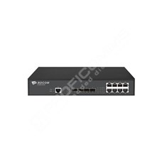 BDCOM S2900-8T4X: 8-Port Gigabit RJ45 + 4-Port 10GE SFP+ L3-lite Managed Switch (single built-in AC-220V power supply; fanless,  1U,  standard 19-inch rack-mounted installation)