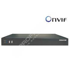 Kedacom KED-NVR1825-4HDA-REF: 4-Channelx1080p@30fps Recording, up to 4x720p@30fps/1x1080p@30fps live viewing/playback, 1-bay 6T HDD(Not Incl.), VGA, HDMI, 10/100M RJ45, Audio in/out, 2xUSB, Mouse, refurbished