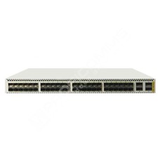 Raisecom ISCOM3048XF-4Q-DC/D: Managed L3 fiber aggregation switch 48x1000M/10G SFP+, 4x40G QSFP+, dual DC power. Air flow design: front-to-back.