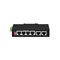 BDCOM IES200-1006T: 6-Port 100M RJ45 Unmanaged Industrial Switch (DC 12~55V redundant dual power input; operating temperature: -40~85°C; lightning protection level of 6KV; IP40; DIN-rail installation,  excluding power cord)