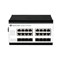 BDCOM IES2000-TU16T4S4X: "16-Port Gigabit RJ45 + 4-Port Gigabit SFP + 4-Port 10G SFP+ L3-lite Stackable Managed Industrial Switch (supports industrial ring protection protocol, operating temperature -40~85°C;IP40; supports 16-unit virtual stacking, industrial universal AC/DC