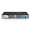 BDCOM S1200-16P2G1S: 16-port 100M PoE + 2-port GE RJ45 + 1-port GE SFP Unmanaged PoE Switch,  DIP function,  built-in AC 220V power supply; PoE budget 180W,  rack-mounted installation