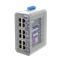 AMG systems AMG150-2GBT-4GAT-P300: Industrial 6 Port PoE Injector, 6 x 10/100/1000Base-T(x) RJ45 Ports (Input), 2 x 10/100/1000Base-T(x) RJ45 Ports With 802.3bt 60/90W PoE (Output), 4 x 10/100/1000Base-T(x) RJ45 Ports With 802.3at 30W PoE (Output), DIN Rail / Wall Mount, -40°C to +75°